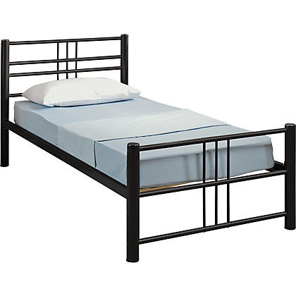 Black Single Bed