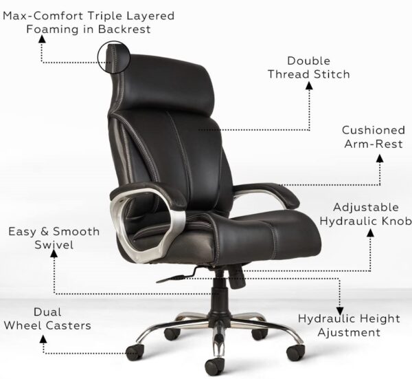 Ergonomic High Back Boss Chair