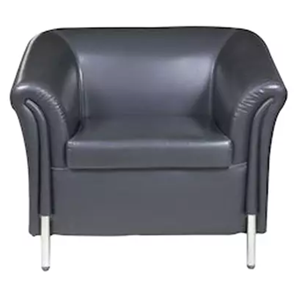 Single Seater Leatherette Office Sofa