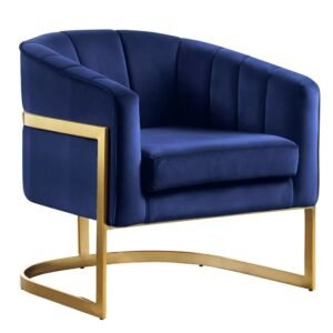 Velvet Royal Accent Chair