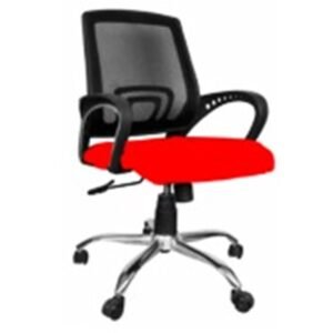 MESH BACK CHROME BASE CHAIR